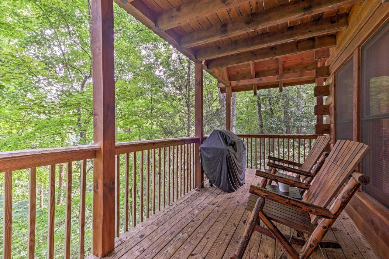 Pigeon Forge Cabin With Hot Tub, Grill And Pool Table! Villa Sevierville Ngoại thất bức ảnh